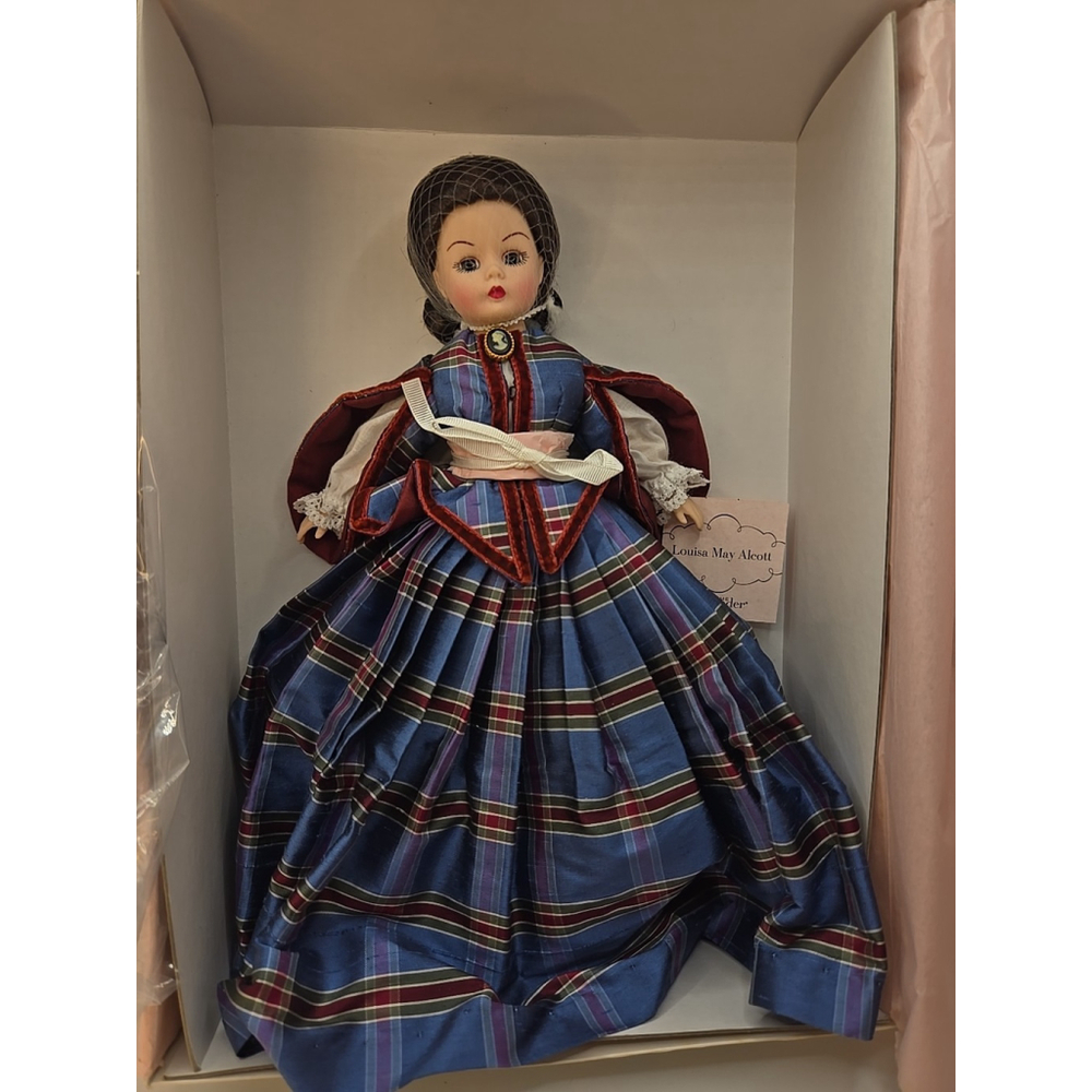 Rare LE Madame Alexander Louisa May Alcott 47030 8' Doll W/Box ,COA 439 Of 500